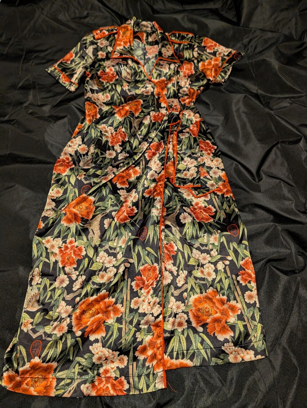 We Are HAH Foral Wrap Dress
